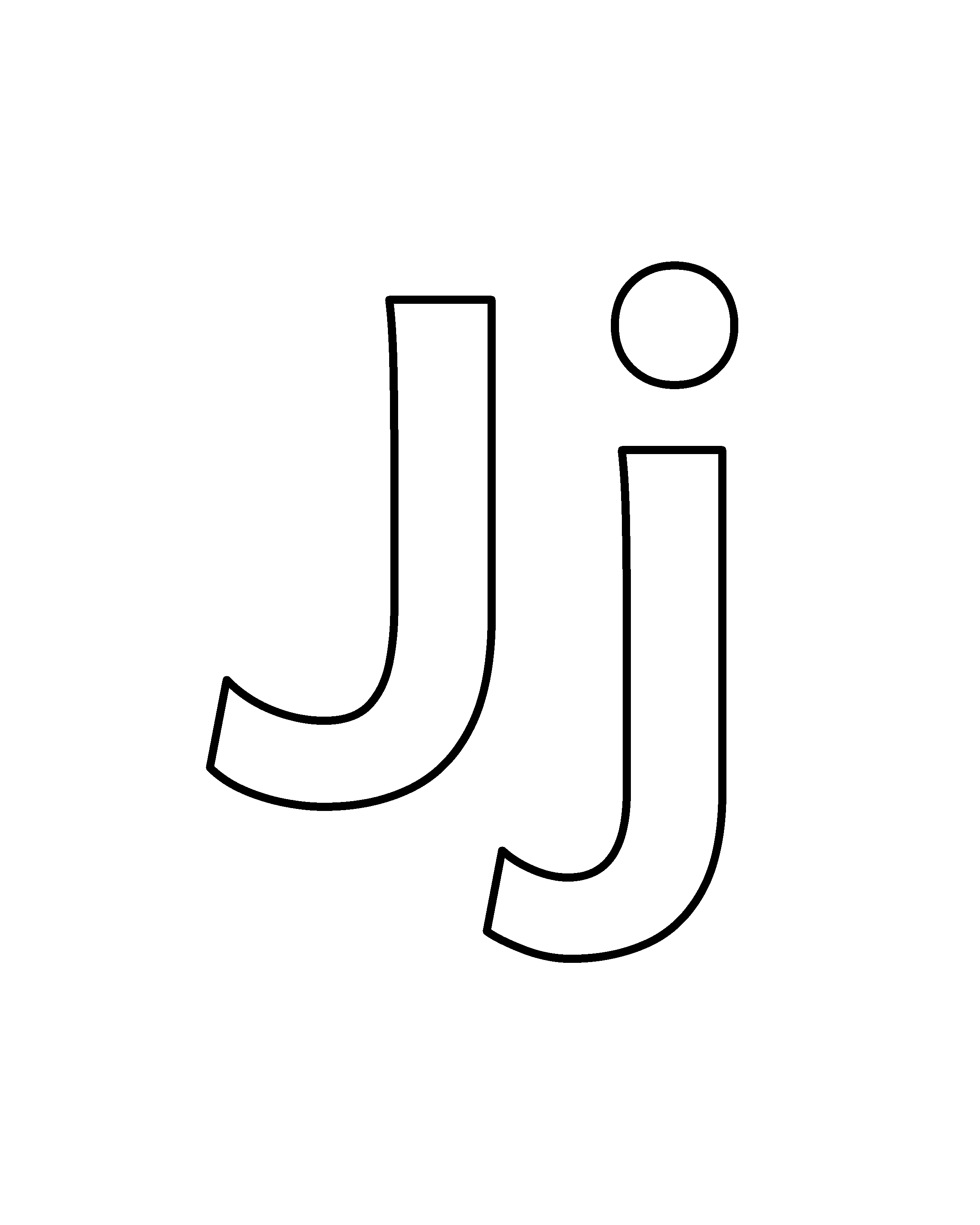 Jj colouring outline