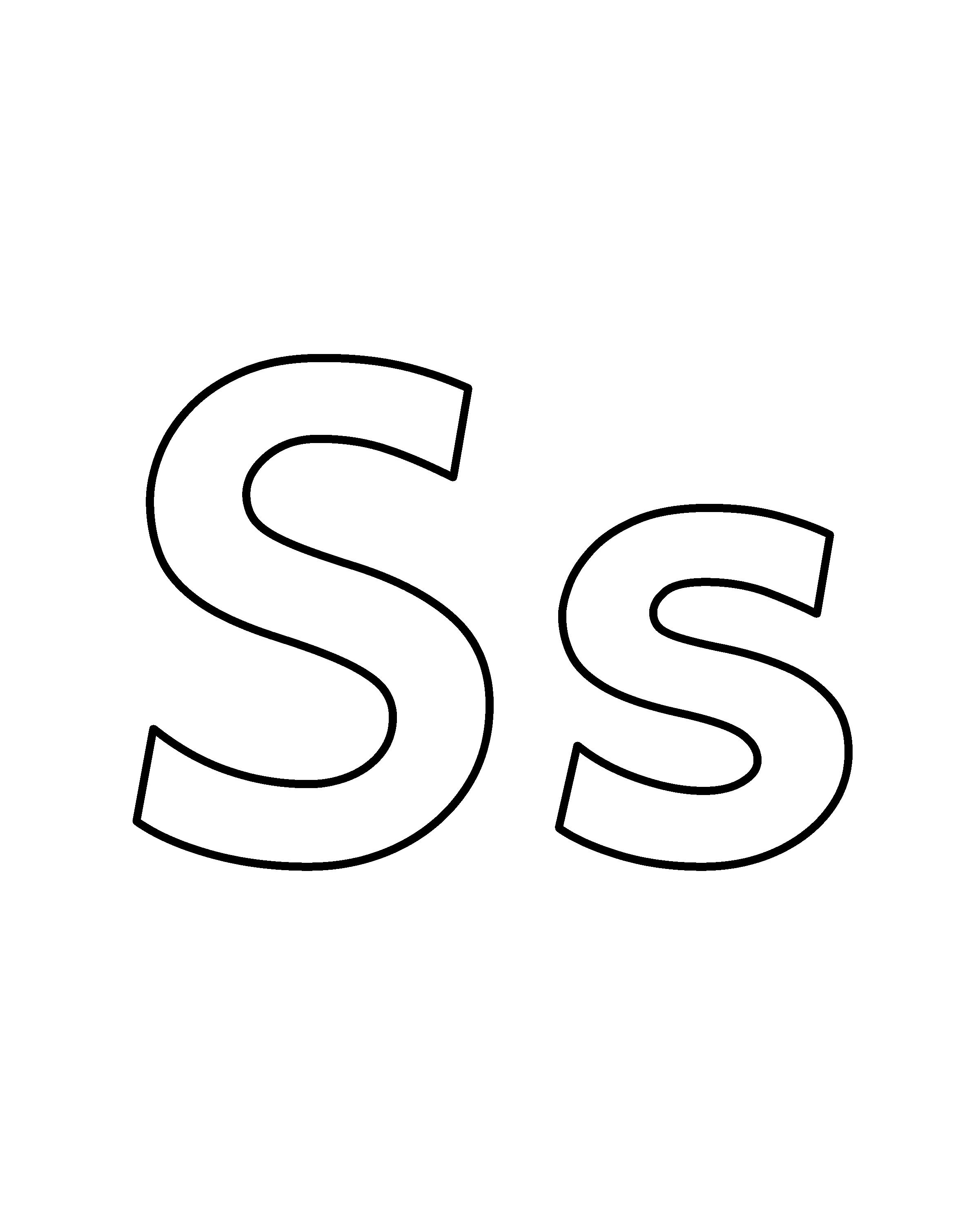Ss colouring outline